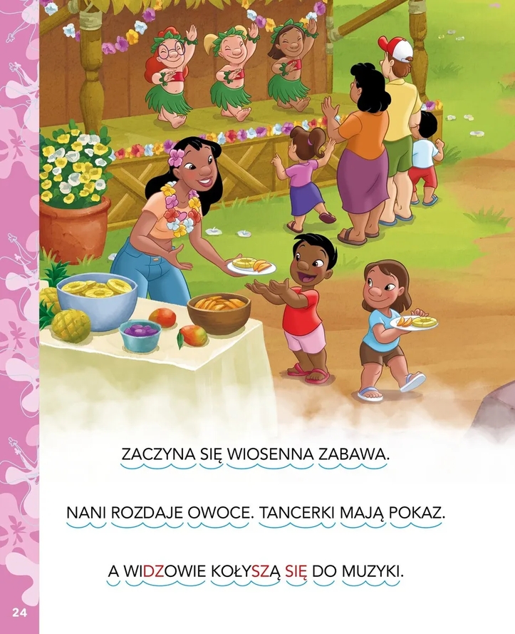 1, 2, 3, czytasz ty! Poziom 1. Wiosenna zabawa. Disney Stitch