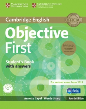 Objective First Student's Book with answers - Capel Annette, Sharp Wendy