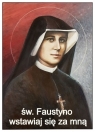 Św. Faustyna (magnes na lodówkę)