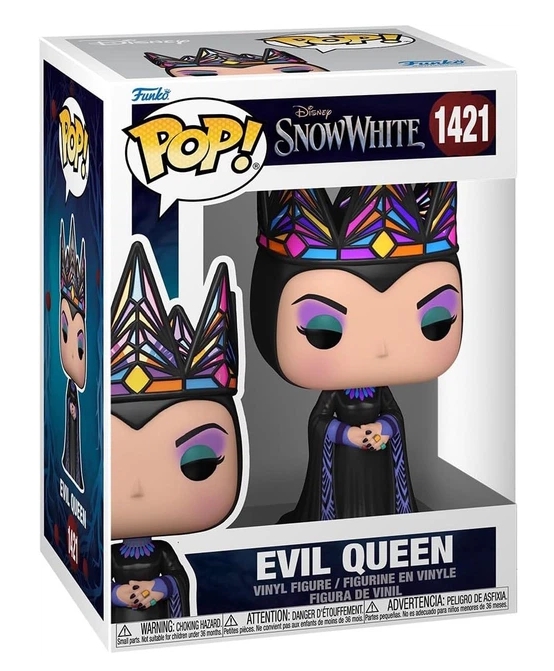 <img src='https://webimage.pl/pics/472/9/d889698759472-2.png' style='height:440px' /> Funko POP Disney: Snow White Live Action - Evil Queen (Blue & Black Gown) (1421)
