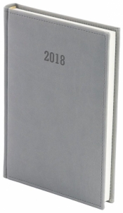 Kalendarz 2018 A5 Dzienny Vivella Szary