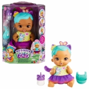 Lalka bobas My Garden Baby podstawowa, kotek fioletowy (GYP09/HHL22)