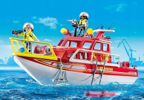 Playmobil City Action: Łódź ratownicza straży pożarnej (70147)