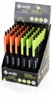 Długopis aut. trójkątny Zenith Fusion (36szt) dsp