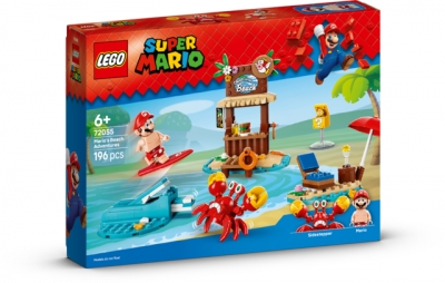 <img src='https://webimage.pl/pics/473/5/d5702018355473.jpg' style='height:440px' /> LEGO SUPER MARIO PRZYGODY MARIO NA PLAŻY 72055