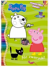 Peppa Pig. Pokoloruj świat cz. 4 - null null