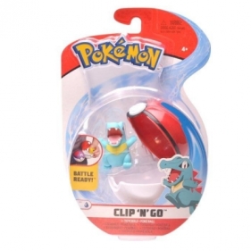 Pokemon: Clip'N'Go - Pokeball Totodile