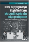 Relacje międzyorganizacyjne i kapitał intelektualny jako czynniki rozwoju Agnieszka Rzepka