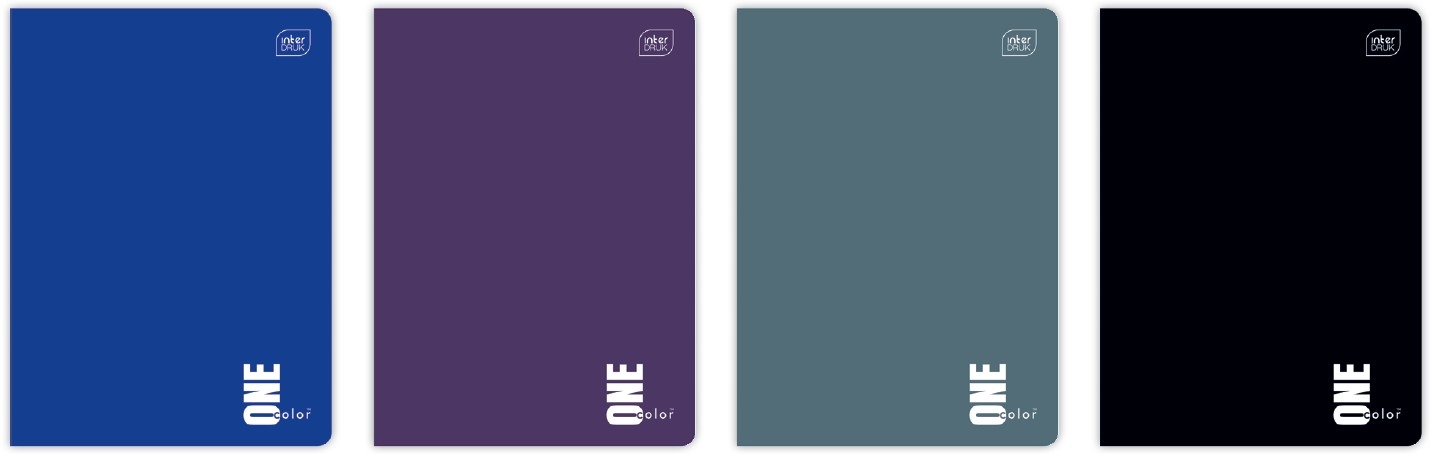 Zeszyt A5/80k kratka - One Color, 1 szt.