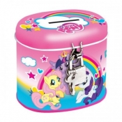 Skarbonka metalowa owalna My Little Pony