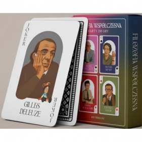 Karty do gry - Filozofia współczesna - Talia filozofów - Opracowanie zbiorowe