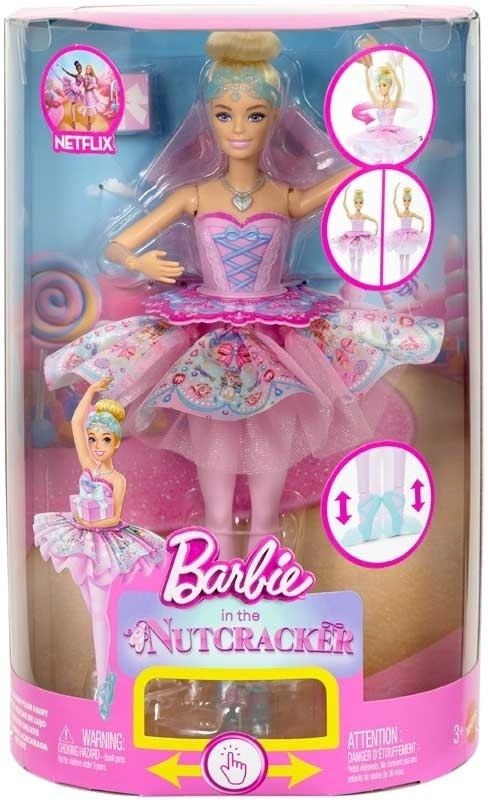 <img src='https://webimage.pl/pics/474/0/d0194735370474.jpg' style='height:440px' /> Barbie Dziadkek do orzechów Deluxe Baletnica Klara