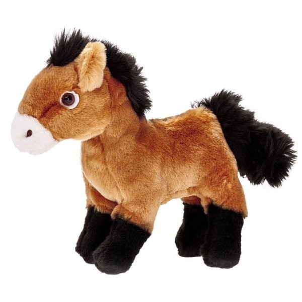Maskotka Konik Przewalskiego siedzący 20 cm (13466)