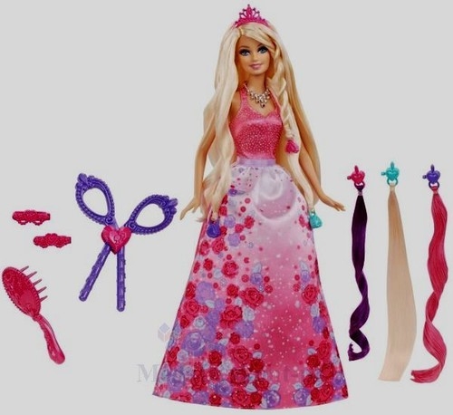 Barbie Bajeczne fryzury księżniczki (BCP41)