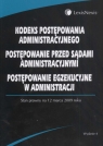 Kodeks postępowania administracyjnego, Postępowanie przed sadami