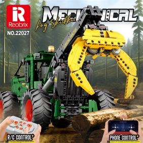 Reobrix, Klocki Ciągnik traktor - Skidder dynamic, 1741 el.