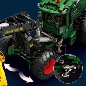 Reobrix, Klocki Ciągnik traktor - Skidder dynamic, 1741 el.