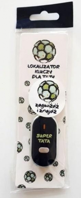 Brelok Lokalizator do kluczy - Super Tata (piłka)