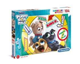 Puzzle SuperColor 104: Puppy Dog Pals (27147)