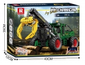 Reobrix, Klocki Ciągnik traktor - Skidder dynamic, 1741 el.