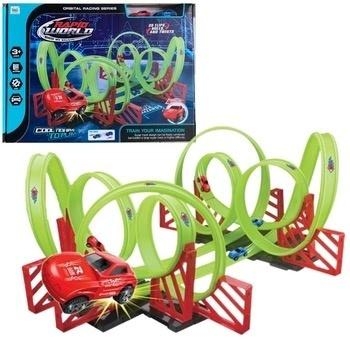 Tor samochodowy z samochodzikami