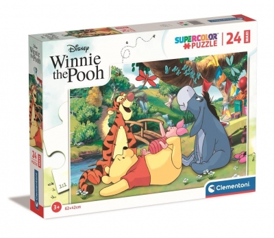 Puzzle 24 Maxi Super Kolor Disney Winnie the Pooh