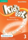 Kid's Box 3 Teacher's Resource Book with Online Audio Escribano Kathryn, Nixon Caroline, Tomlinson Michael