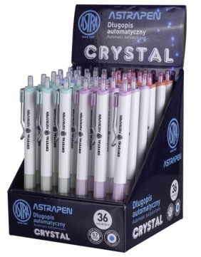 Długopis automatyczny Crystal White, 0,7mm (201120004)