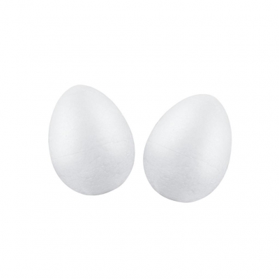 Jajka styropianowe 10cm 2szt