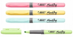 Zakreślacze Highlighter Grip, 4 kolory - pastelowe