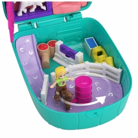 Polly Pocket: Kaktusowe ranczo kowbojki - zestaw kompaktowy (FRY35/GKJ46)