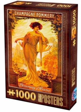 Puzzle 1000: Stare plakaty, Reklama perfum