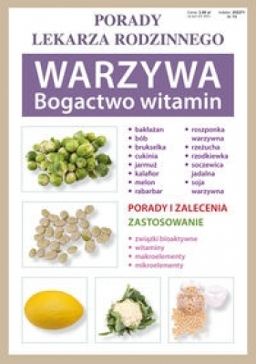 Warzywa Bogactwo witamin - Anna Kubanowska