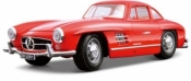 Bburago, Mercedes-Benz 300 SL 1954 1:18, czerwony (18-12047)