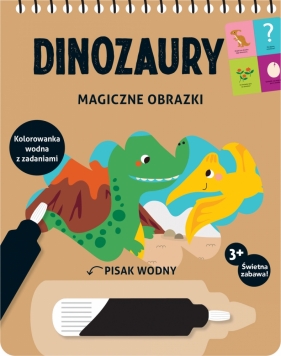 Magiczne obrazki. Dinozaury - Deborah van de Leijgraaf