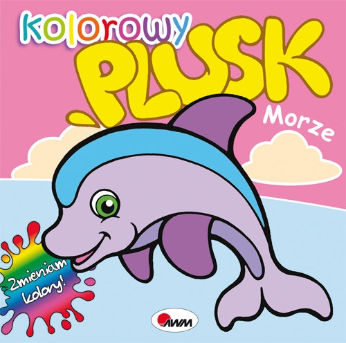 Kolorowy plusk Morze