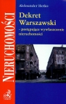 Dekret Warszawski postępujące wywłaszczenie nieruchomości Hetko Aleksander