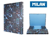 Teczka MILAN A4 gruba z gumką CONNECTION