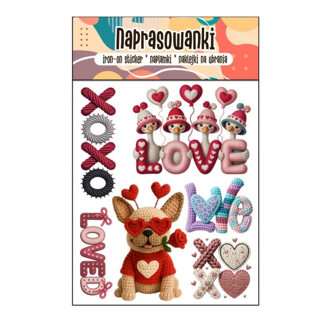 <img src='https://webimage.pl/pics/475/4/d5905116014475.jpg' style='height:440px' /> Naprasowanki XOXO Love Gęsi