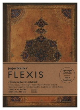Notatnik Safavid Flexis Midi linia