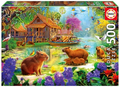 <img src='https://webimage.pl/pics/475/5/d8412668205475.jpg' style='height:440px' /> Puzzle Kapibary 500 el 114091