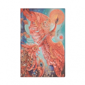 Kalendarz Paperblanks 2023 Firebird Flexi Maxi Tygodniowy