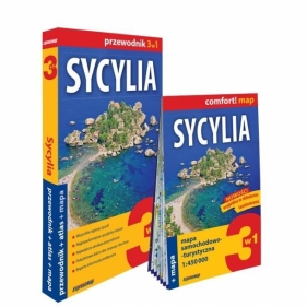 Sycylia 3w1: przewodnik + atlas + mapa - Agnieszka Fundowicz-Skrzyńska