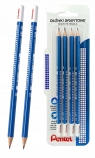 Ołówek drewniany CB60T 2HB+22B-4B blister