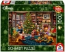 Puzzle 1000 PQ T.Kinkade Myszka Miki choinka Disney 113672 12+