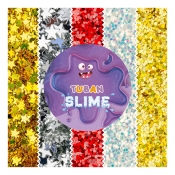 Tuban Slime, Zestaw brokatów - 5 rodzajów (TU3047)
