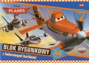 Blok rysunkowy A4 Planes z kolorowymi kartkami - <br />