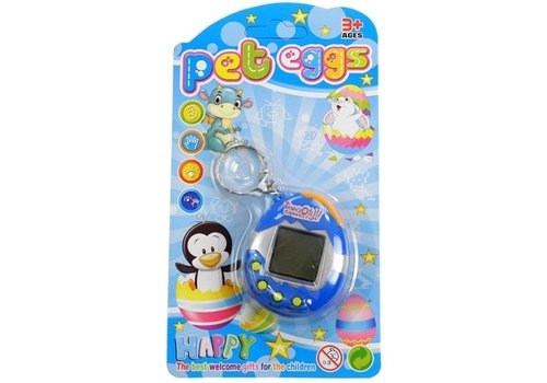 Gra elektroniczna Tamagotchi zwierzątko jajeczko niebieski