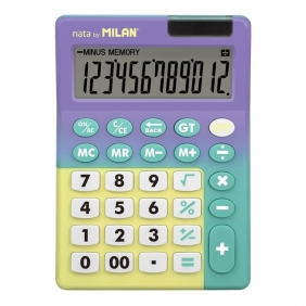 Milan, kalkulator 12-cyfrowy Sunset