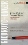 Jerzy Giedroyc Leopold UngerKorespondencja 1970-2000 Hofman Iwona